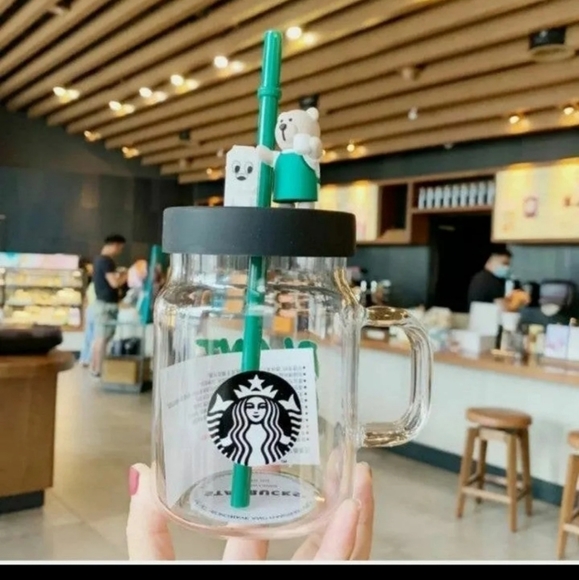 3pc Starbucks Korea collector Plant Power Mug - Picture 2 of 9